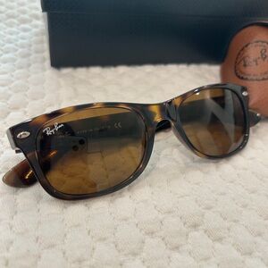 Ray-Ban Tortoise New Wayfarer Sunglasses